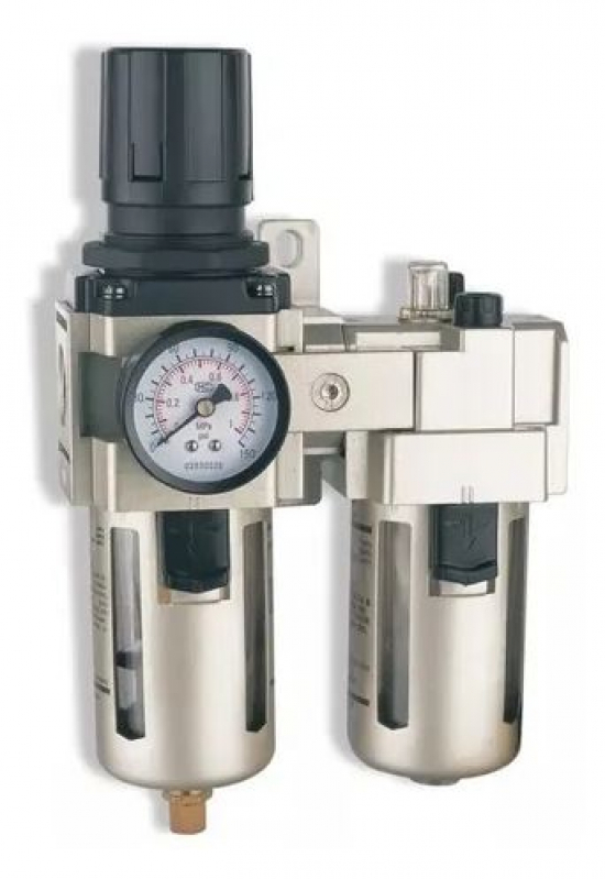 Filtro Regulador de Pressão para Compressor Preço Porto Franco - Filtro Regulador de Pressão para Compressor